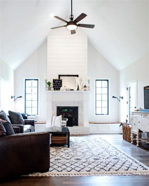 Shiplap Fireplace Home Fireplace Fireplace Remodel Living Room With