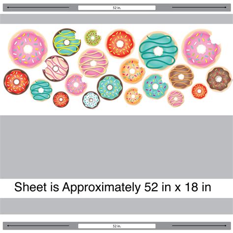 Our Delicious Doughnut Wall Decal Set Is Super Cute And Fun For Kids