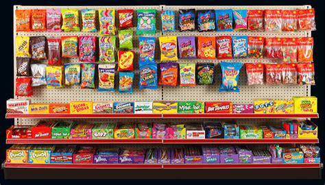 Bag Candy Display 8ft Wholesale Grocery Pharmacy And Convenience