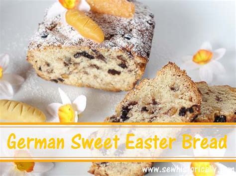 Authentic german pumpernickel bread recipe. German Sweet Easter Bread - Sew historically