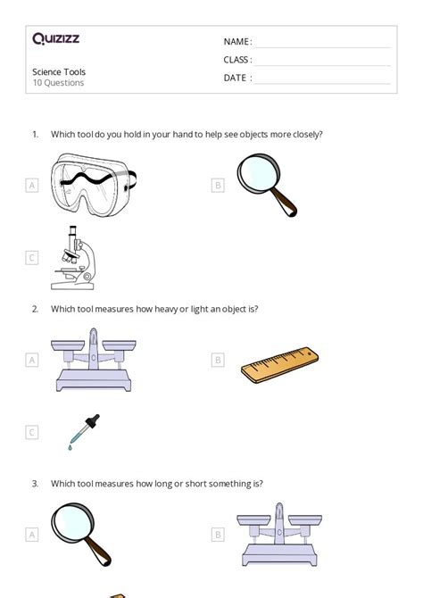 Measuring With Standard Tools Worksheets For St Grade On Quizizz Free Printable