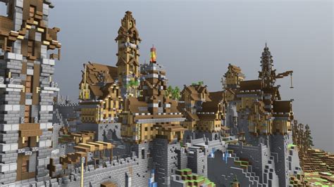 Castle Minecraft Builld Download Free 3d Model By P4nda