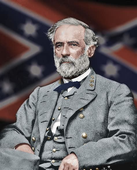 General Robert E Lee Colored From A Black White And Add Flickr