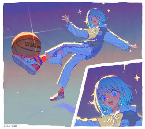 Safebooru 1girl D Absurdres Bangs Basketball Fashion Full Body