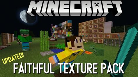 Faithful Texture Pack For Latest Minecraft 16 Youtube