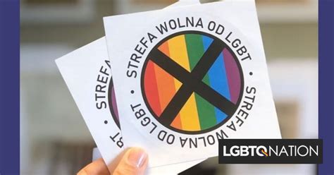 ‘lgbt Free Zone Stickers For Businesses Will Be Distributed In Poland