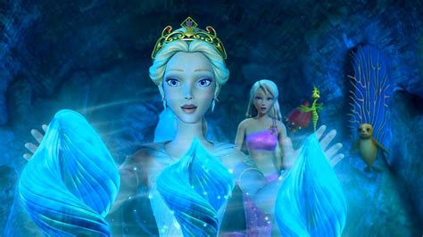 Barbie In A Mermaid Tale Queen Calissa Is Released And Cures The Ocean With Her Merillia Youtube