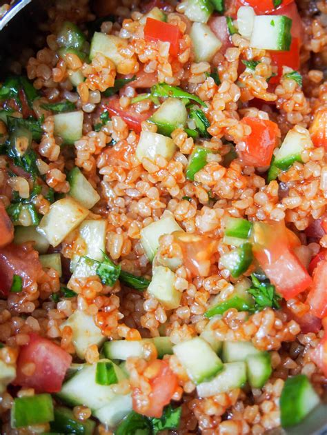 Kisir Turkish Bulgur Salad Caroline S Cooking Jumbuck