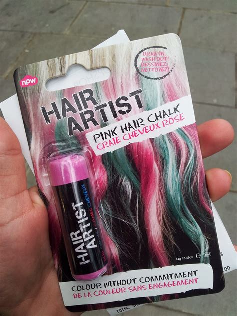 Luckypretty Hair Artist Pink Hair Chalk Review