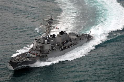 Uawire American Destroyer With Tomahawk Missiles Entered The