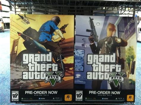 Gta 5 New Pre Order Posters Revealed Picture Gaming News