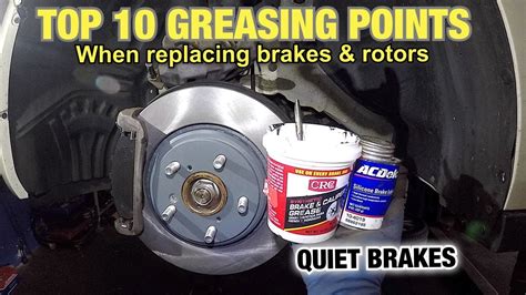 Top 10 Brake System GREASING Points How To Grease The Brake System