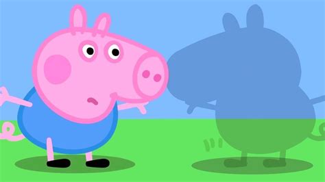 Peppa Pig And George Play With Shadows And Light Again 🐷 👤 Adventures