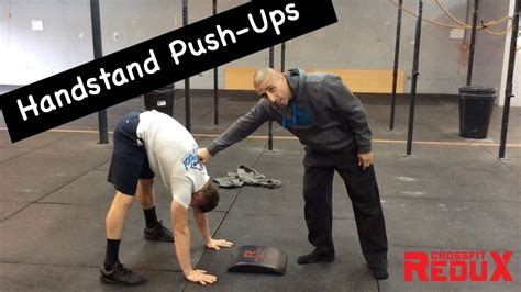 Handstand Push Up Modification Crossfit Redux Youtube