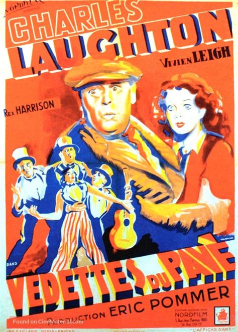 Sidewalks Of London 1938 French Movie Poster