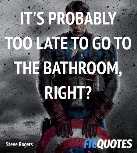 Steve Rogers Quotes Captain America The First Avenger