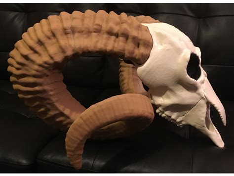 Ram Skull Mask Por Majorocd Descargar Modelo Stl Gratuito
