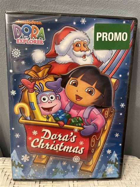 DVD Family Movie Dora the Explorer Dora's Christmas Nickelodeon NEW