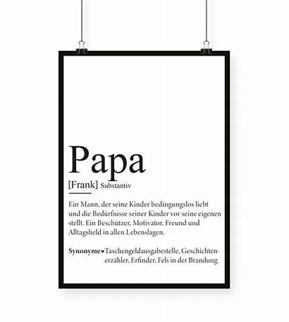 Vonherzen Kunstdruck Hausmeister Vatertag Geschenk Opa