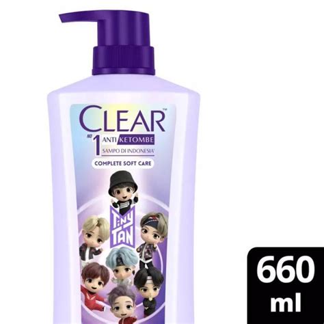 Jual CLEAR Shampoo Anti Ketombe Complete Soft Care Tinytan 160ml 660ml