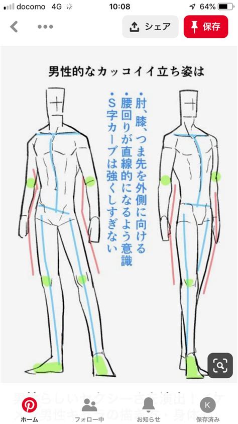 「描き方」おしゃれまとめの人気アイデア｜pinterest｜koukisennyou 男性の体 描き方 解剖学のチュートリアル