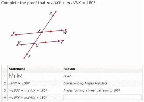 Practicing Geometry Math Proofs Involving Parallel Lines I Math