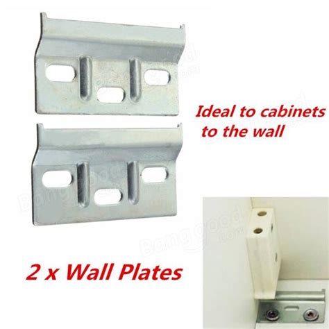 This kit includes 3 brackets that install to the back of the cabinet and allows it to be mounted on gearwall panels or geartrack channels. 2pcs Wall Overhead Cupboards Hanger Plate Kitchen Cabinet ...