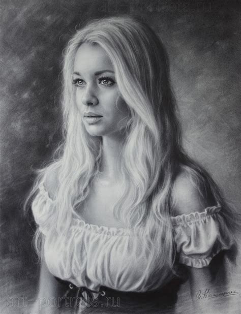Black And White Drawings Of Beautiful Girl And Famous Actresses Portrait Drawing Beautiful