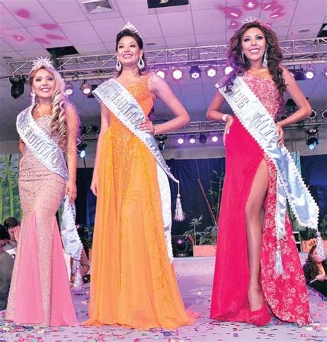 Nueva Miss Cochabamba Misses De Bolivia