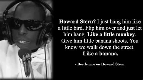Beetlejuice On Howard Stern Rhowardstern