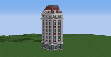 Small Skyscraper Minecraft Project Minecraft Blueprints Minecraft