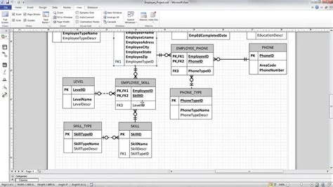 Employee Management System Er Diagram Software Ideas Modeler Vrogue