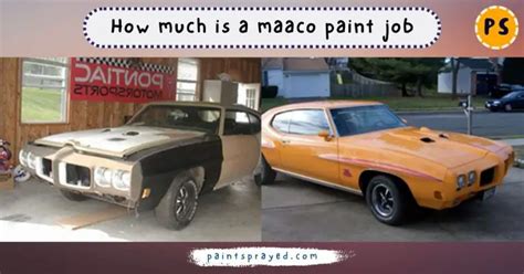 How Much Is A Maaco Paint Job Paint Sprayed