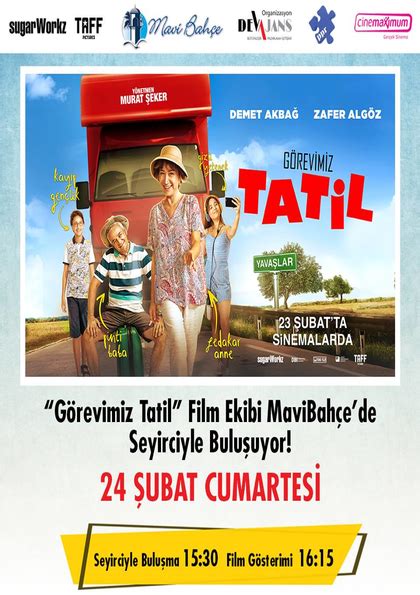 F2movies is a free movies streaming site with zero ads. "Görevimiz Tatil" Film Ekibi MaviBahçe'de Seyircisiyle ...