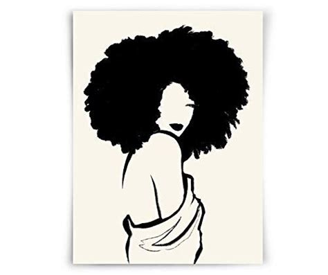 Amazon Com Nude Line Art Print Printable Wall Art Black Woman Art