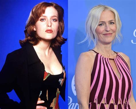 Gillian Anderson Then And Now Photos From Her Young Days To Now