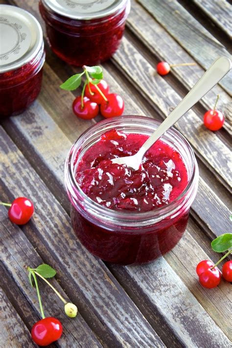 Sour Cherry Jam Simple Bites