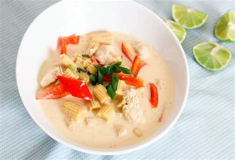 Green Curry Coconut Chicken Soup Table For Two By Julie