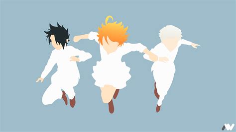 The Promised Neverland 4k Ultra Papel De Parede Hd Plano De Fundo