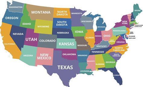 The 5 Smallest States In The Us