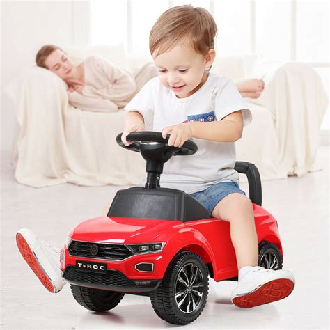 Topcobe Kids Ride On Push Car Battery Powered Kids Electric Vehicles