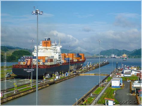 Miraflores Locks Panama Panamakanal 16m Höhendifferenz W Flickr