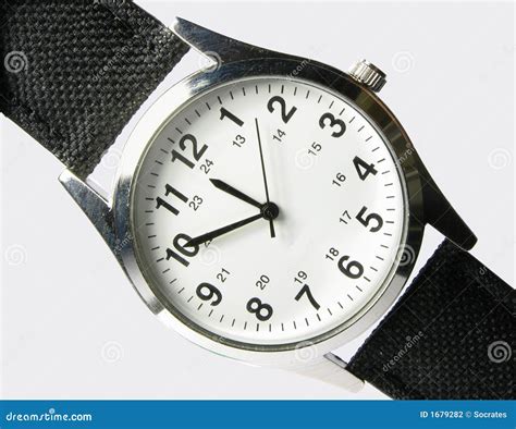 Time Watch Stock Photo Image Of White Precision Watch 1679282