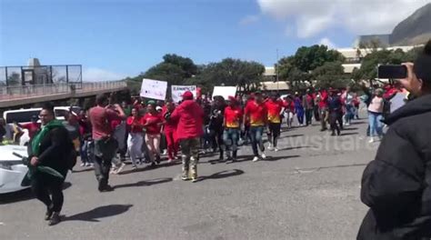 South Africa National Shutdown Protests Led By Opposition Economic Freedom Fighters Buy