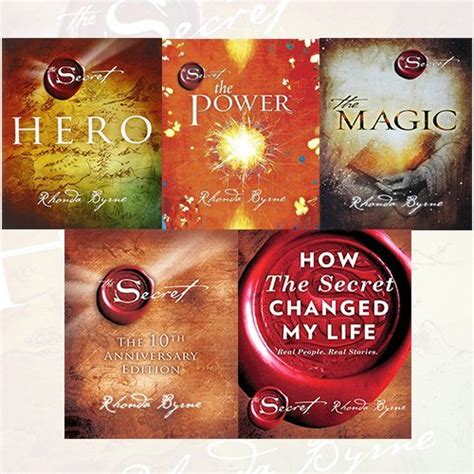 Rhonda Byrne Secret Series 5 Books Collection Set Herothe Power