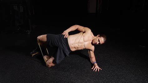 Theraband Clamshell Side Plank Thrust Youtube