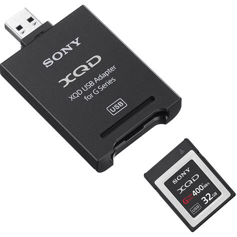 Sony 32gb G Series Xqd Memory Card With Usb 30 Adapter 12025