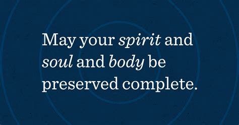 The 3 Parts Of Man—spirit Soul And Body