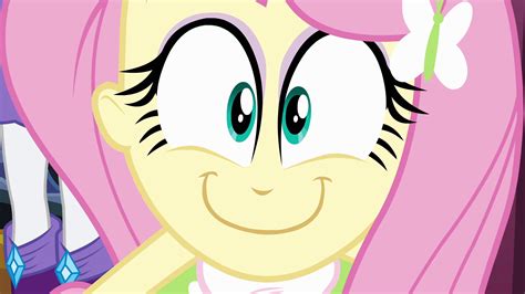 Image Fluttershy Big Smile Egpng My Little Pony Equestria Girls
