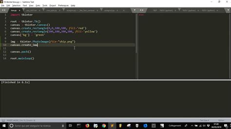 Python Canvas And Images In Tkinter Youtube